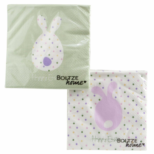 Servietten EGGARD in mehrfarbig aus Papier