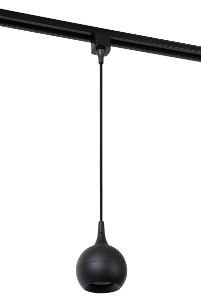 Schienensystem TRACK in schwarz aus Aluminium