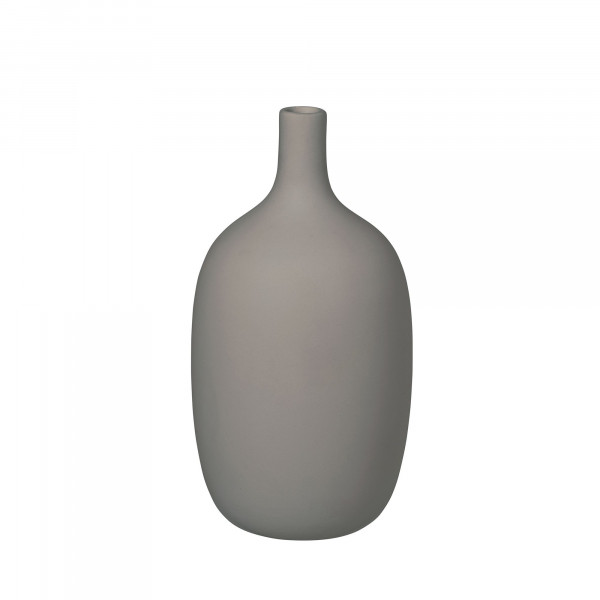 Vase CEOLA in braun aus Stein