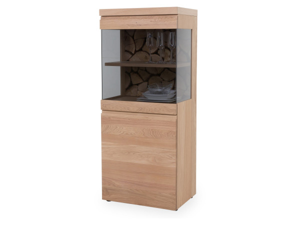 Highboard VENJAKOB V-Plus 3000 in Wildeiche aus Teilmassiv