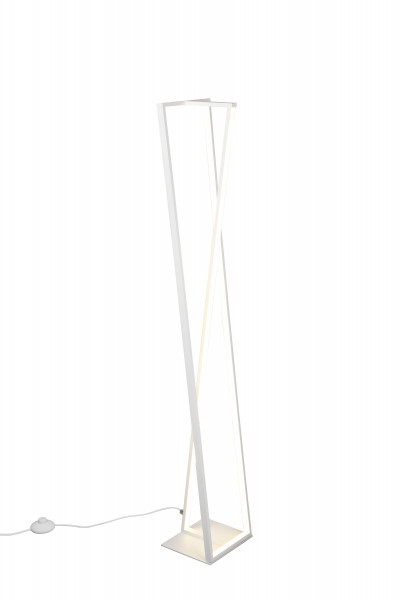 Stehleuchte LED EDGE in weiß aus Metall