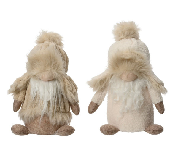 Dekofigur STRIPED ZWERG in mehrfarbig aus Polyester