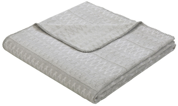 Wohndecke V&B MALINDI in grau aus Mischgewebe