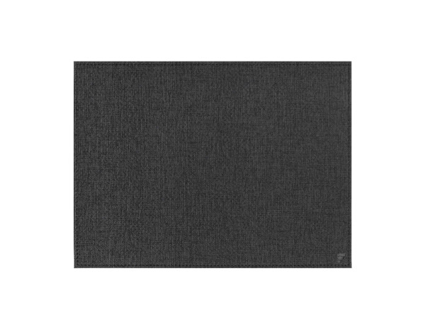 Tischset FREEFORM in schwarz aus Stoff
