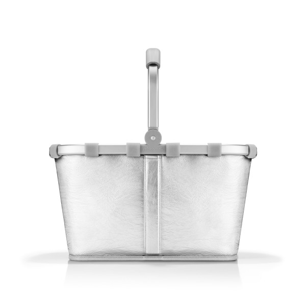 carrybag reisenthel - SILVER crackle in silberfarben aus Polyester