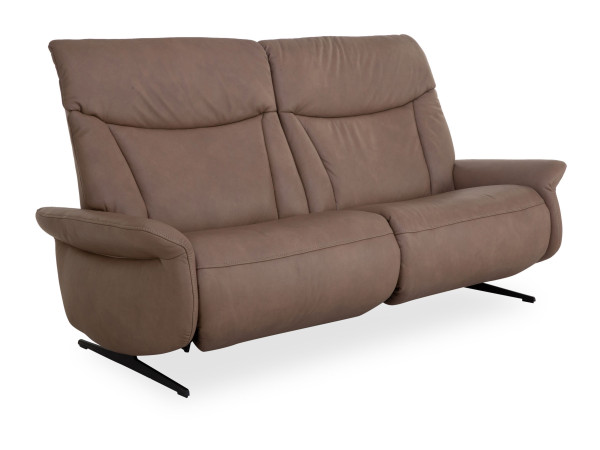 Sofa 3 Sitzer MONDO VARIA 4473 in sand aus Leder
