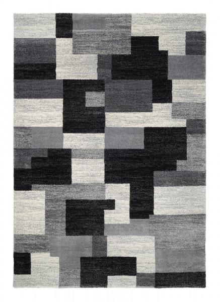 Teppich STAR ALLOVER in grau aus Polypropylen