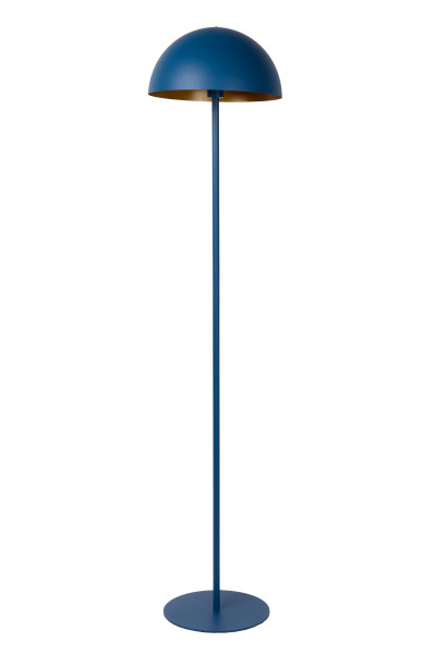 Stehleuchte SIEMON in blau aus Stahl
