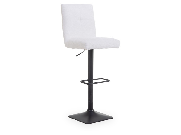 Barhocker LATIFA in beige aus Stoff