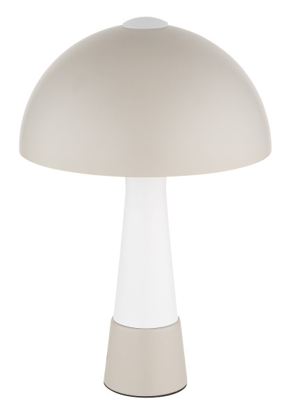 Tischleuchte MERLIN in sand aus Metall