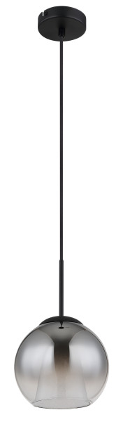 Hängeleuchte BARRY in schwarz aus Metall