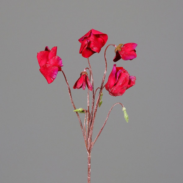 Kunstblume Alpenveilchen in rot