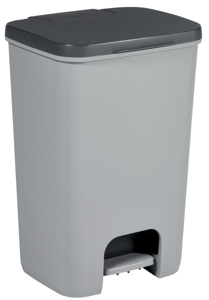 Abfalleimer ESSENTIALS 40L in grau aus Polypropylen
