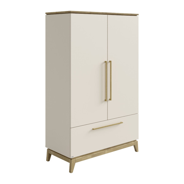 Kleiderschrank PAIDI STIENE in beige aus Dekor
