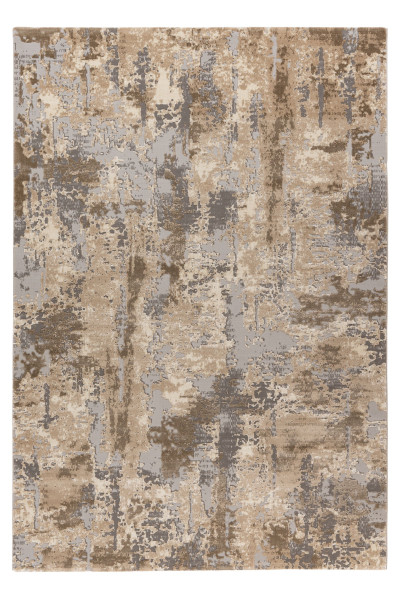 Teppich MONET in beige aus Mischgewebe