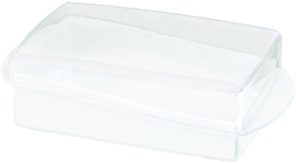 Butterdose STYLE in transparent aus Polypropylen