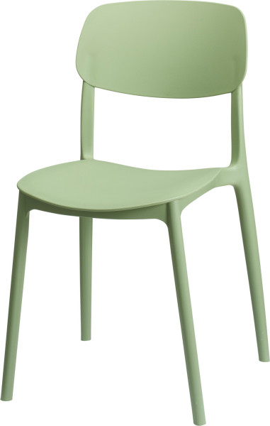 Gartenstuhl FELIX grün in grün aus Polypropylen