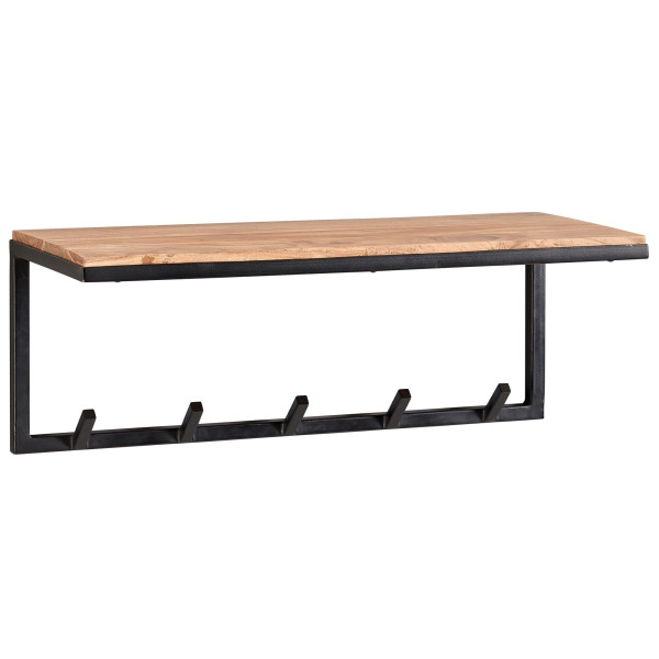 Wandregal in braun aus Holz