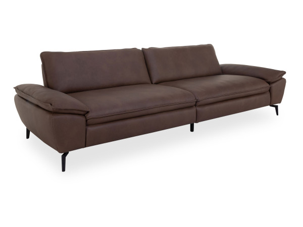 Megasofa Rolf Weber HAIGER in beige aus Leder