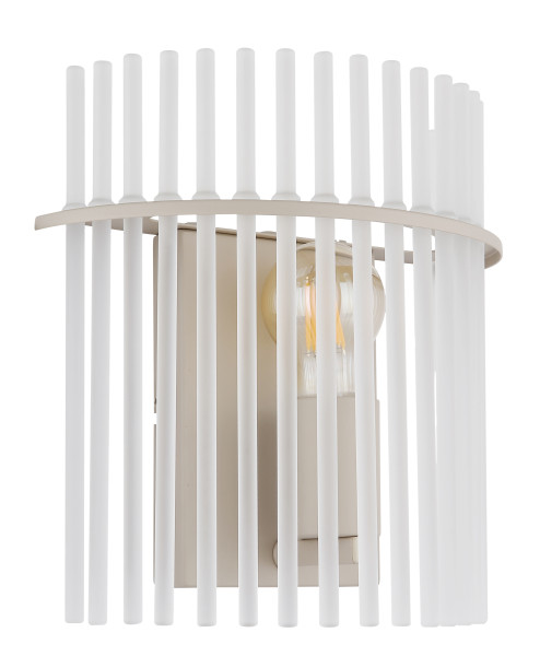 Wandleuchte GORLEY in sand aus Metall