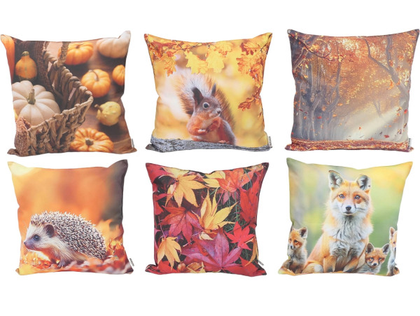 Kissen OUTDOOR AUTUMN III in mehrfarbig aus Polyester