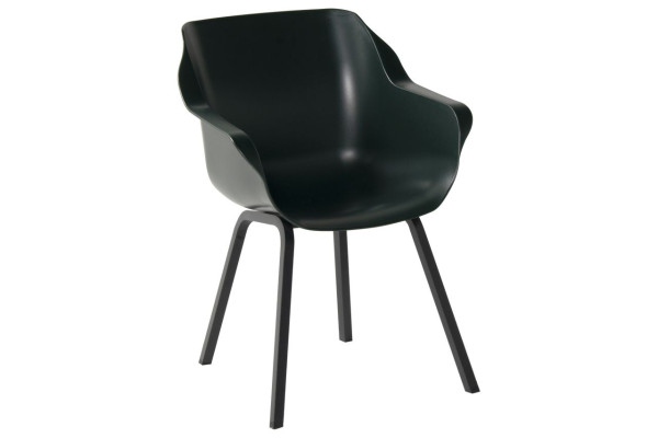 Gartenstuhl SOPHIE in grün aus Kunststoff