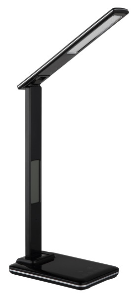 Tischleuchte DARNELL in schwarz aus Kunststoff