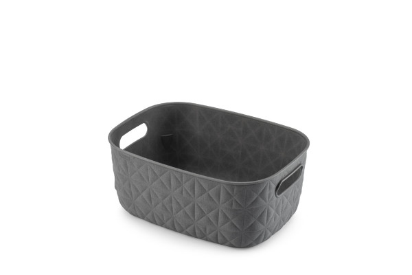 Korb SOFTEX S in grau aus Polypropylen