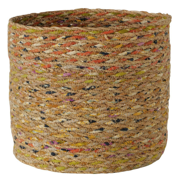 Korb AVALUA in mehrfarbig aus Materialmix