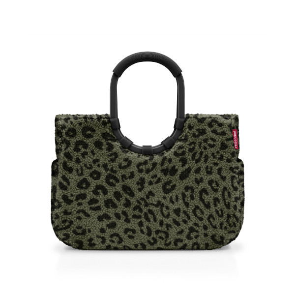 loopshopper reisenthel L - teddy leo oliv in oliv aus Polyester