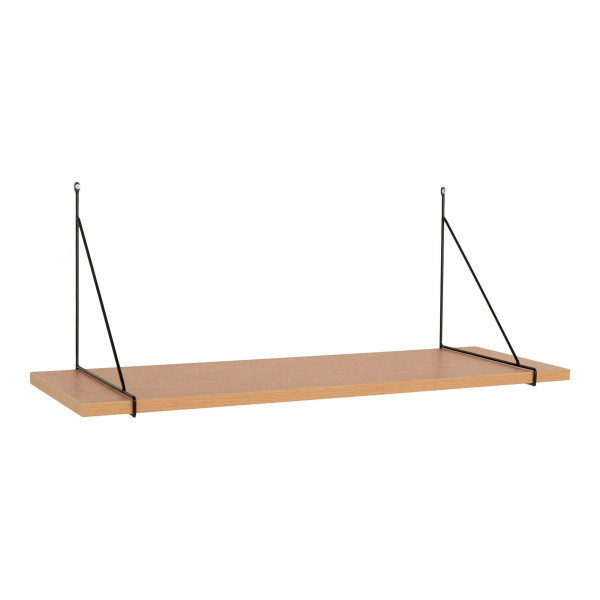 Wandregal DROP CHIBA in mehrfarbig aus Furniert