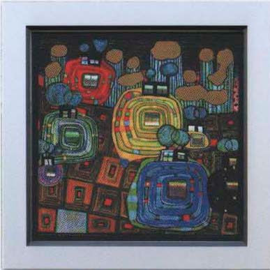 Kunstdruck HUNDERTWASSER