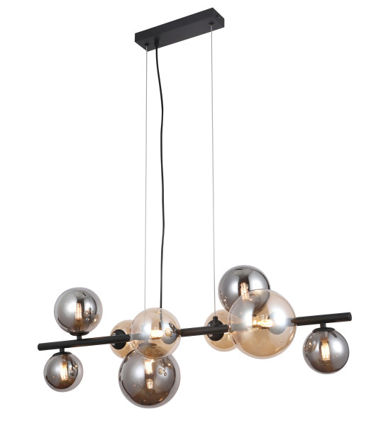 Pendelleuchte Esfera in goldfarben