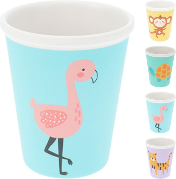 Trinkbecher KIDS in mehrfarbig aus Melamin