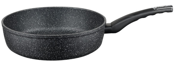 Schmorpfanne GRANIT EVOLUTION in schwarz aus Aluminium