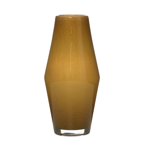 Vase BREGENZ in orange aus Glas