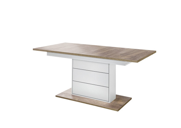 Esstisch HARPER IZARRA in weiß aus Dekor