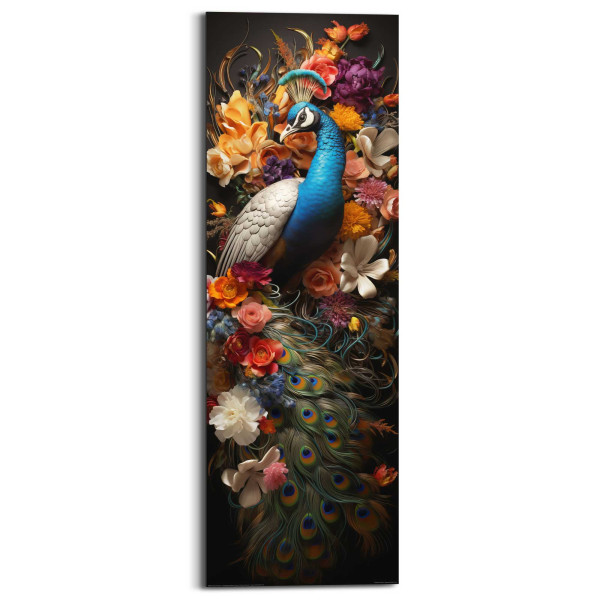 Bild COLOURFUL PEACOCK in mehrfarbig