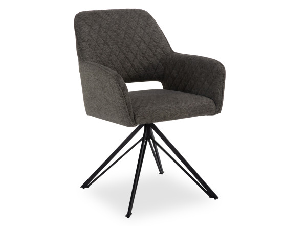 Armlehnstuhl SANSIBAR HORUM in grün aus Stoff