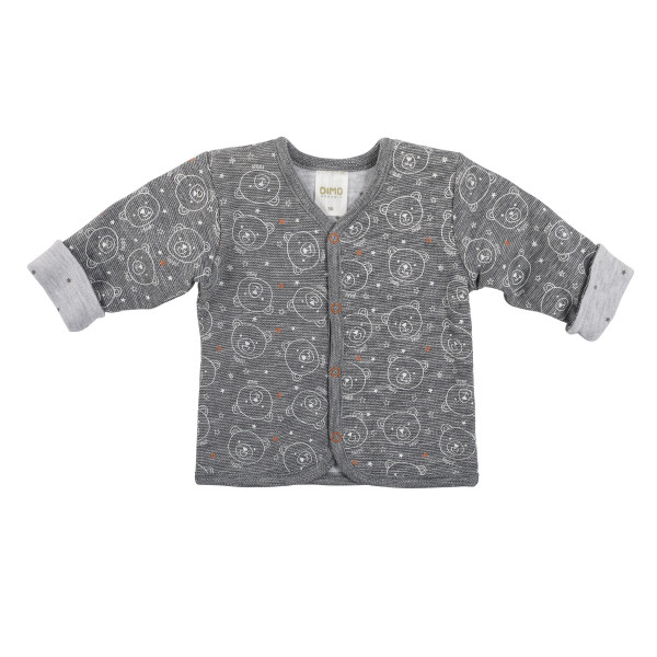 Babyjacke BEAR in mehrfarbig aus Baumwolle