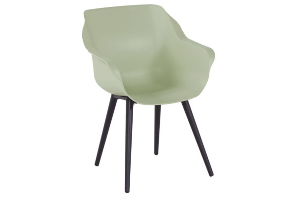 Gartenstuhl SOPHIE in grün aus Kunststoff