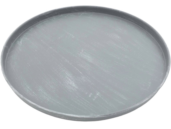 Tablett SIMPLY grau in grau aus Aluminium