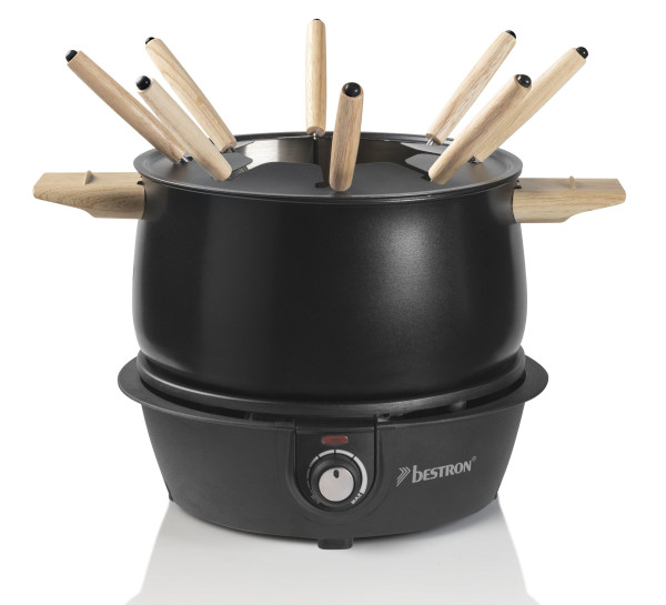 Fondueset BLACK &amp; WOOD