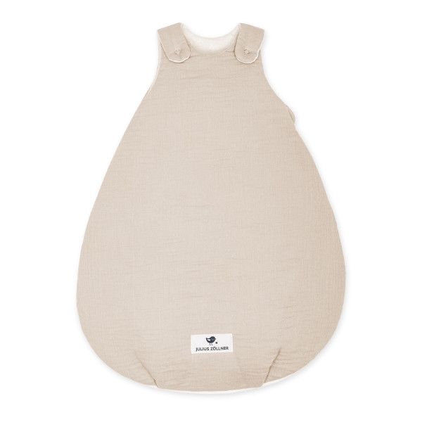 Schlafsack MUSSELIN in beige aus Baumwolle