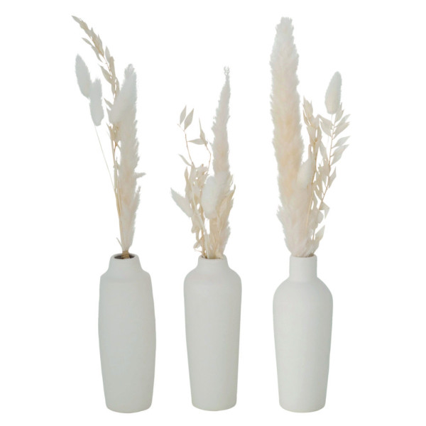 Vase BIANCA in mehrfarbig aus Materialmix