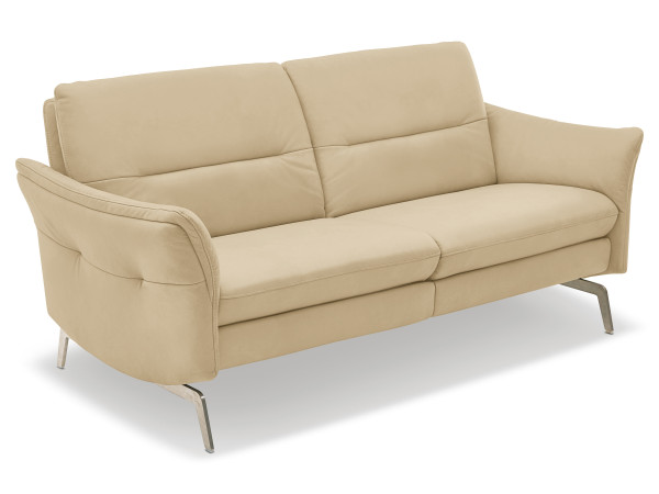 Sofa 2,5 Sitzer MONDO TEOMA in Porzelan aus Leder