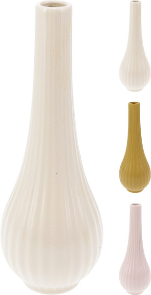 Vase in bunt aus Porzellan