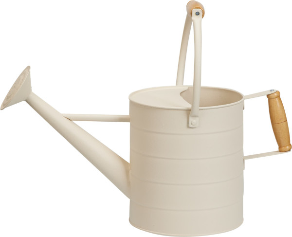 Gießkanne in creme aus Eisen