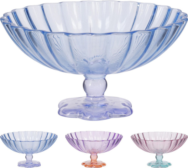 Servierschale PALMA in mehrfarbig aus Glas