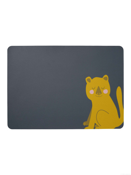 Tischset LEO LÖWE in blau aus PVC